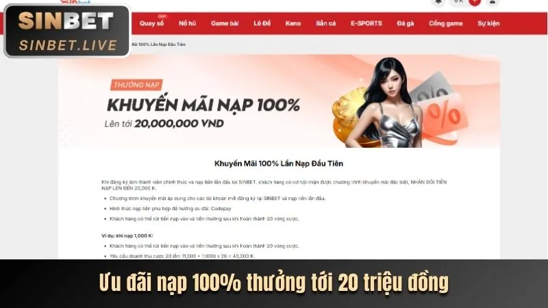 Bước 3 - Lựa chọn hình thức đặt cược Lô Đề